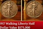 1917 Walking Liberty Half Dollar: Value Up to $175,000 & Rare Collectible Still in Circulation