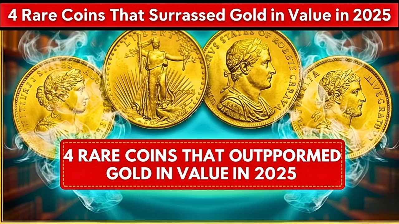4 Rare Coins That Surpassed Gold in Value in 2025: Key Investment Insights You Need to Know