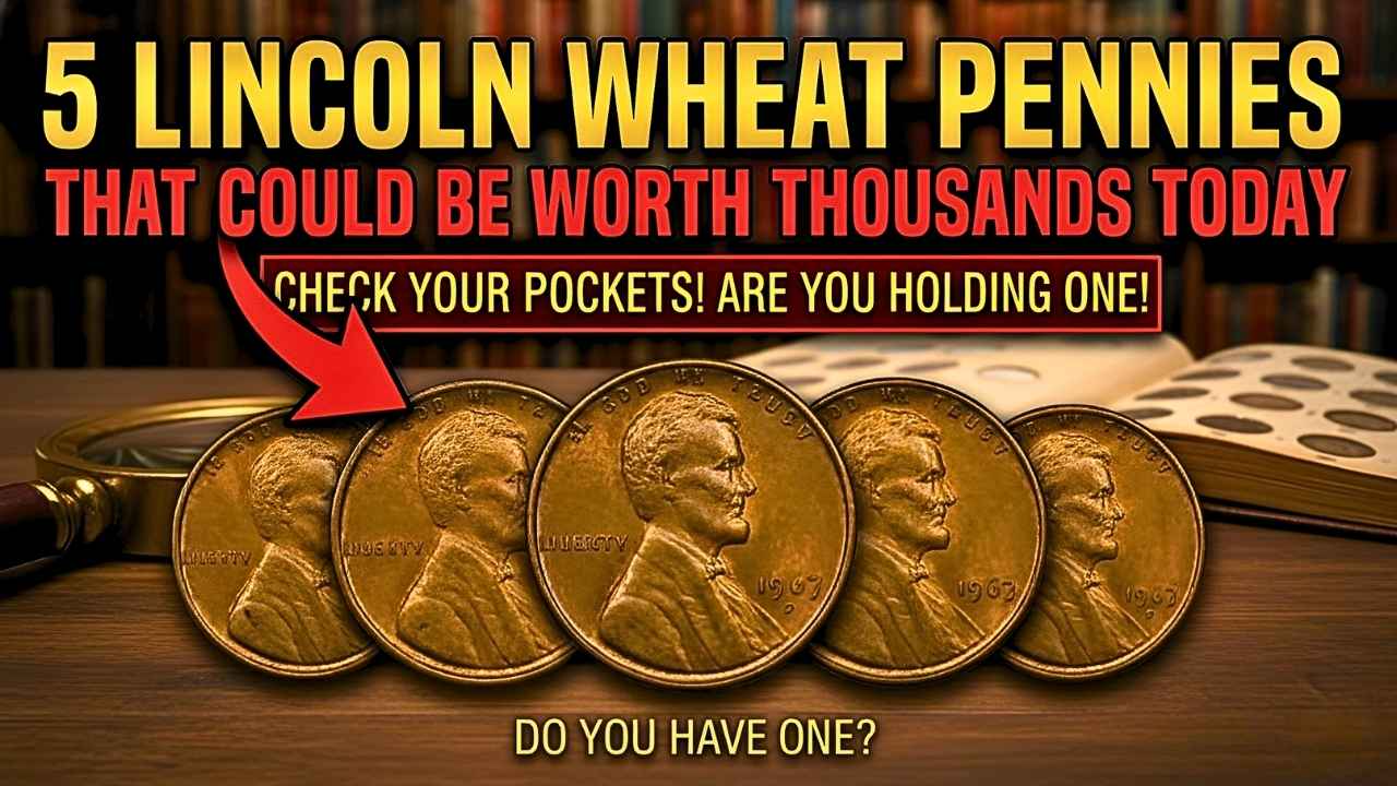 5 Lincoln Wheat Pennies That Could Be Worth Thousands – Are You Holding One?